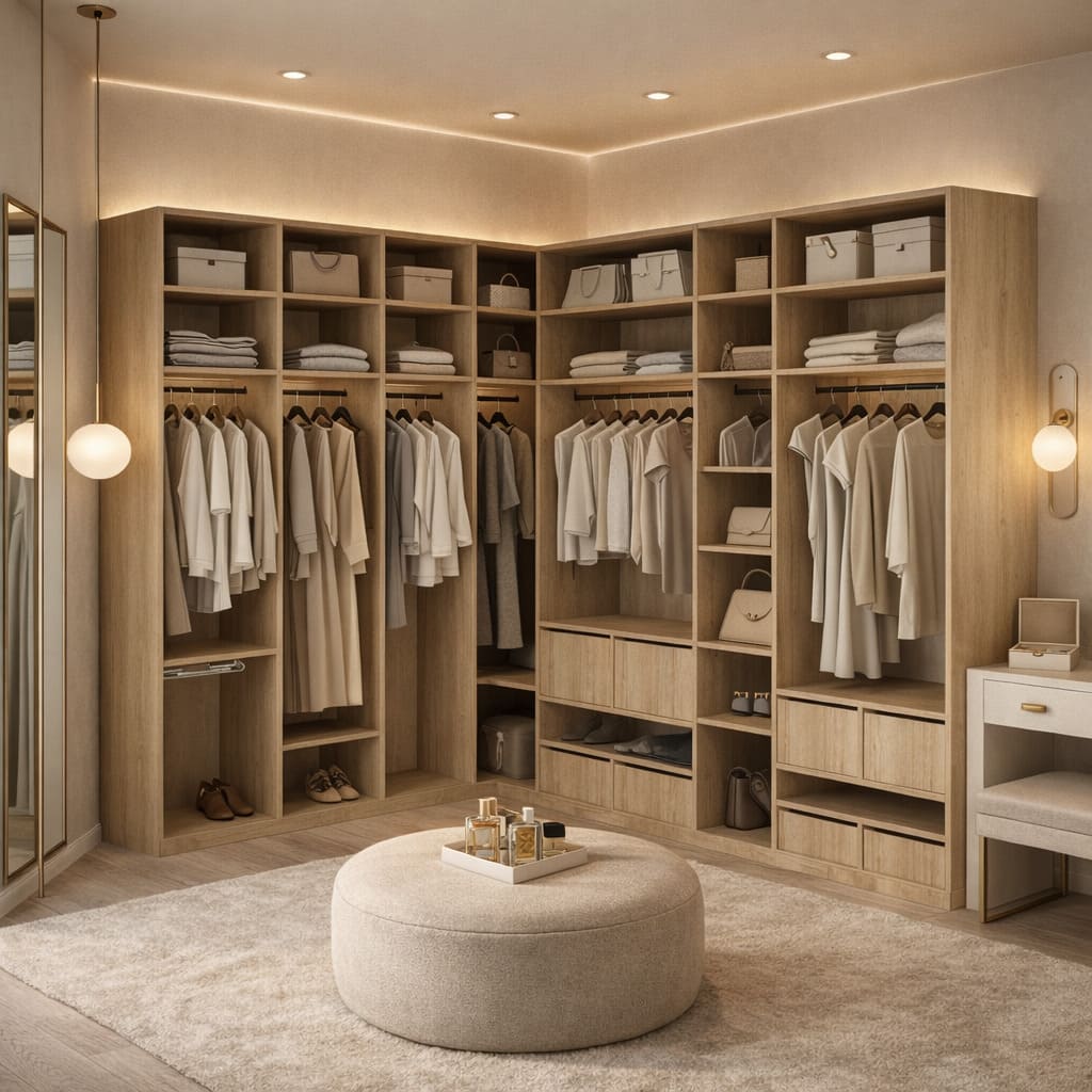 Гардеробные на заказ